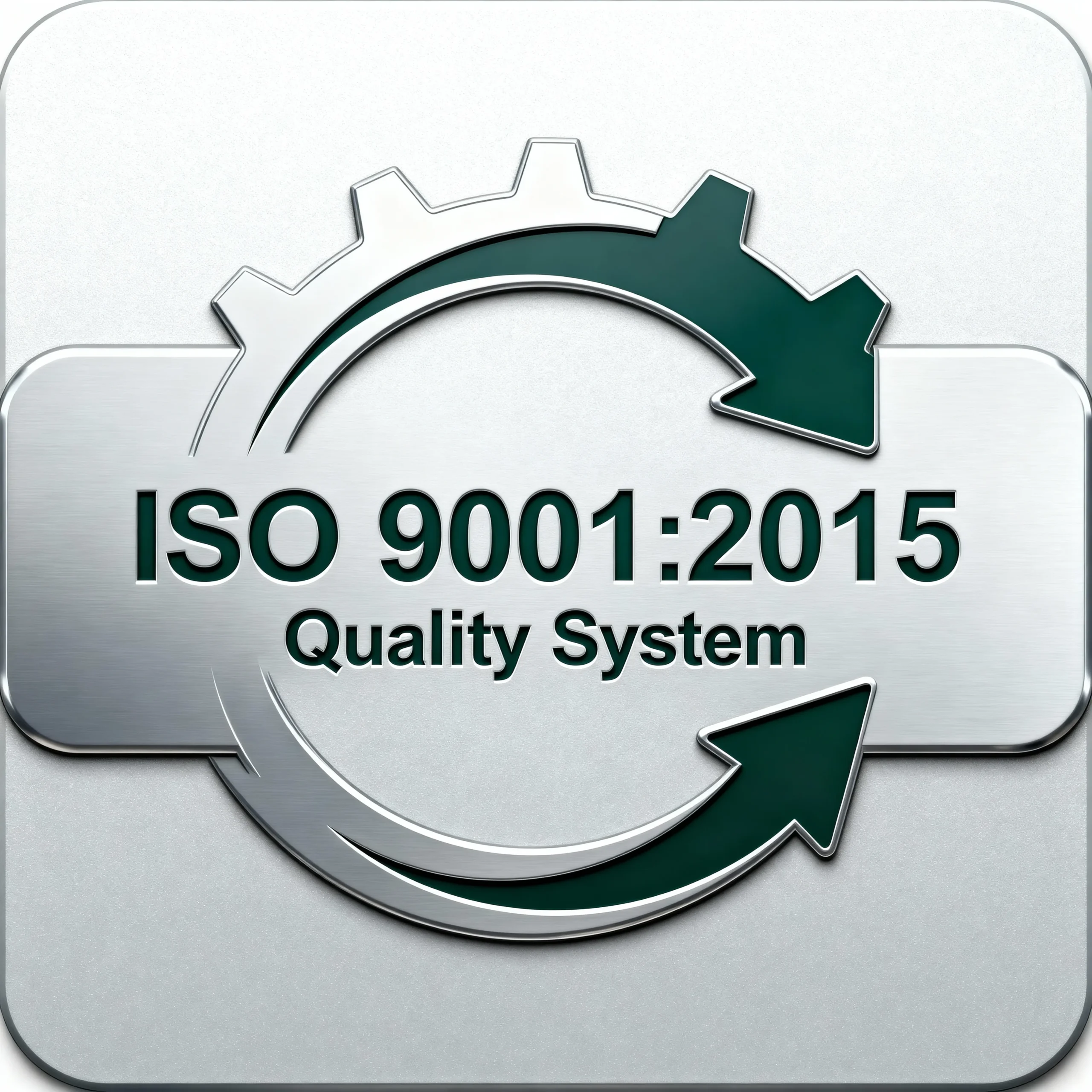 ISO 9001:2015 Certification Badge